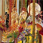 Dreams Paintings - Lunar Dream by Sabzi